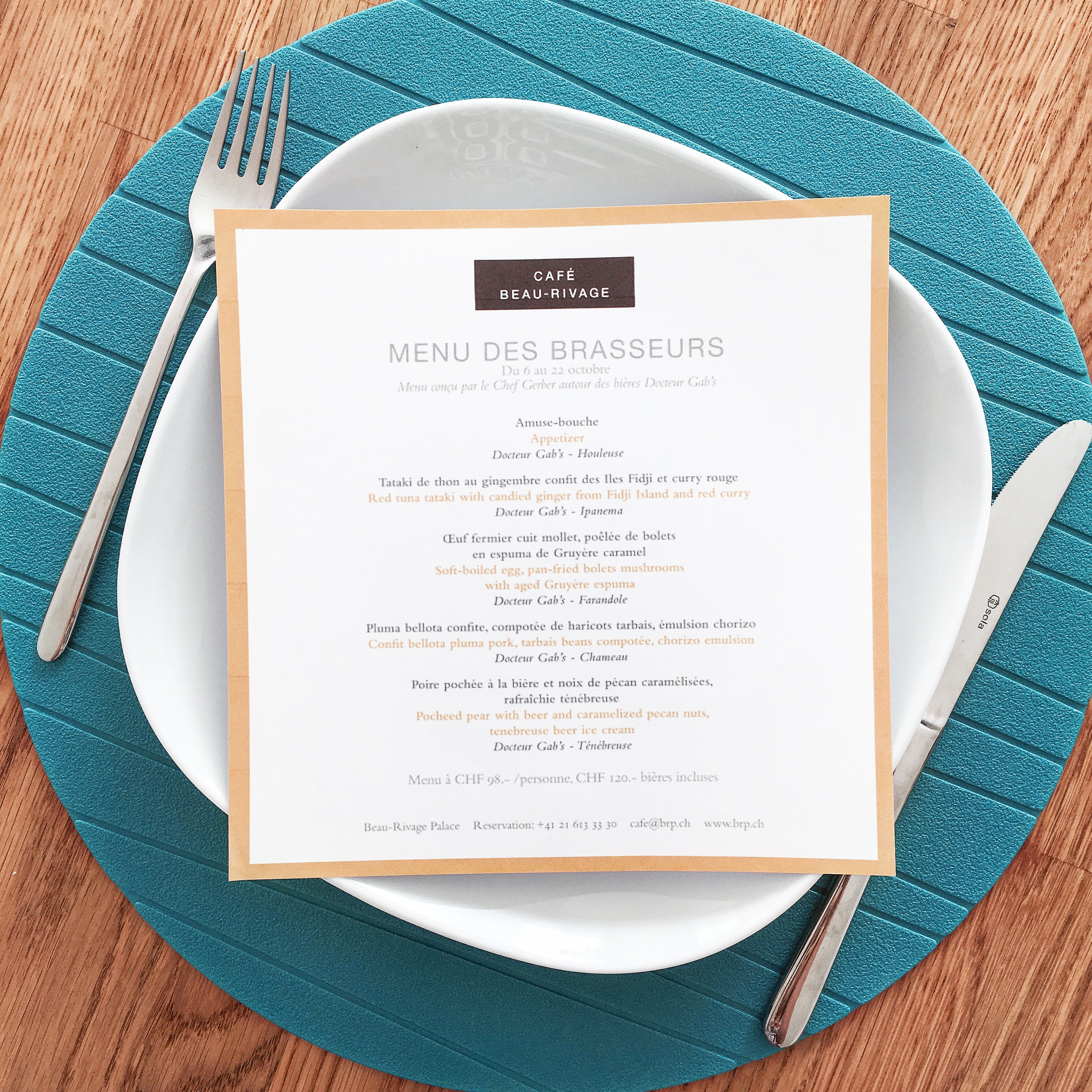 Docteur Gab’s au Beau-Rivage