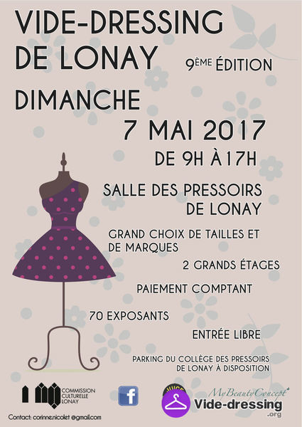 Vide dressing – 7 mai 2017