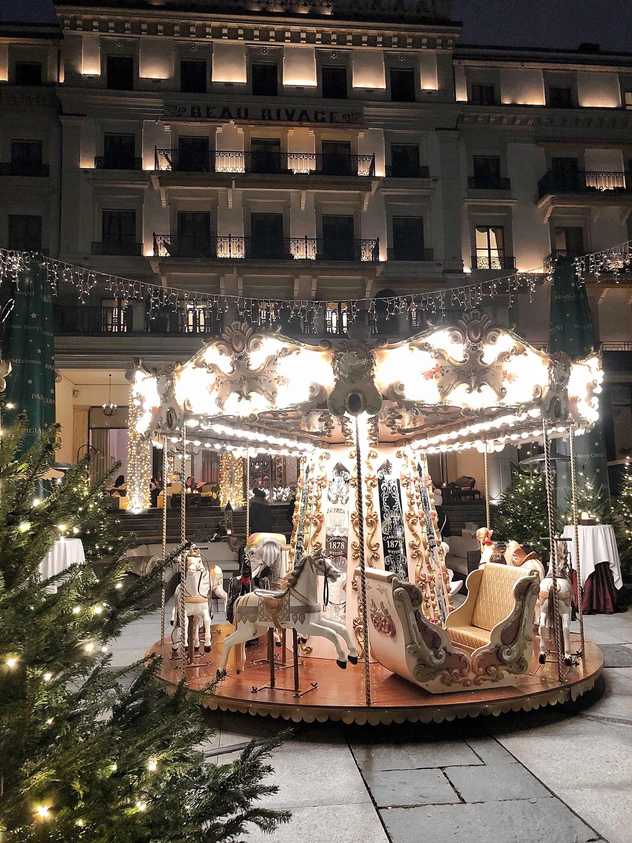 Moments festifs au Beau-Rivage Palace