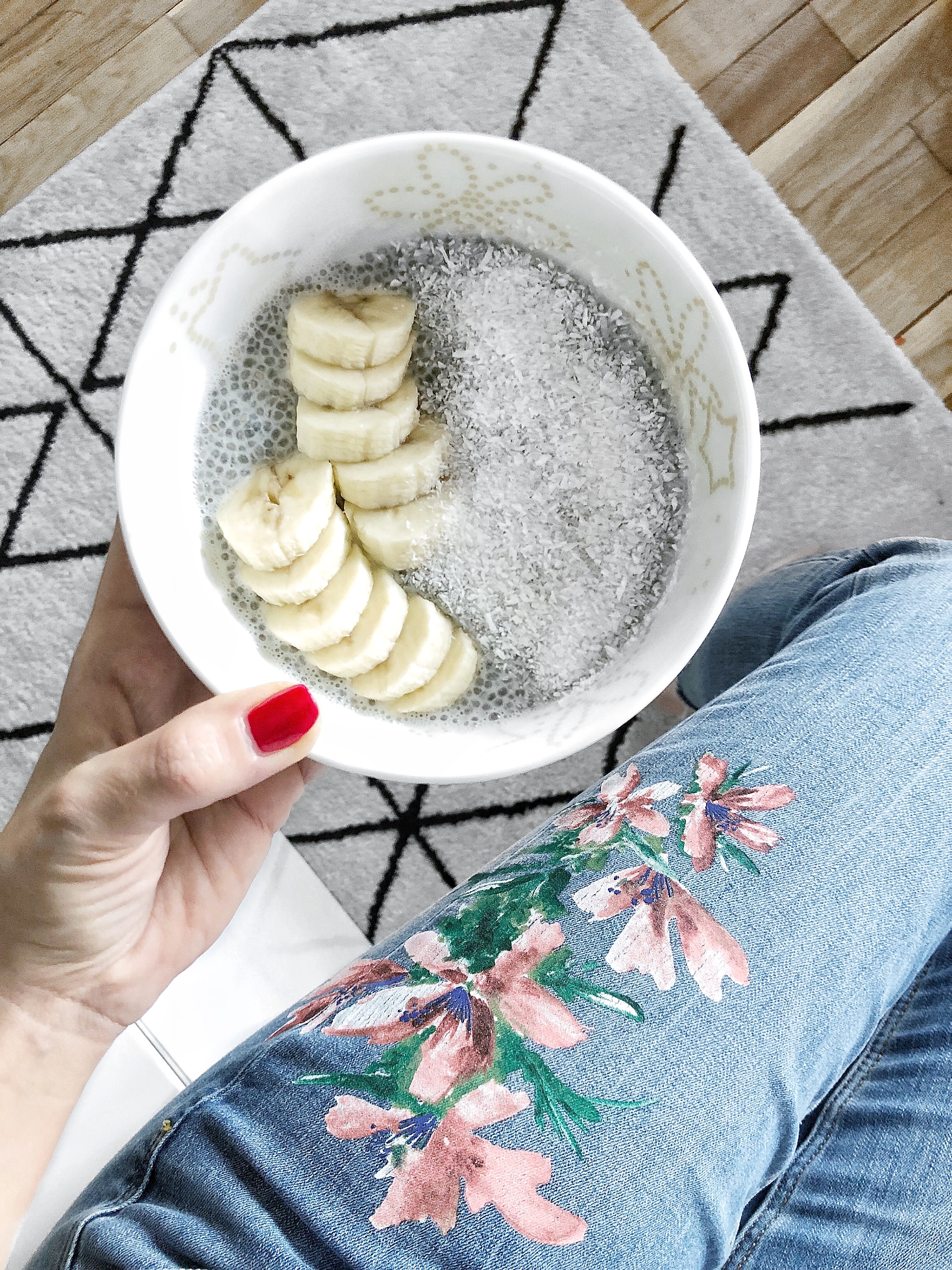 Chia Banana Coco Bowl