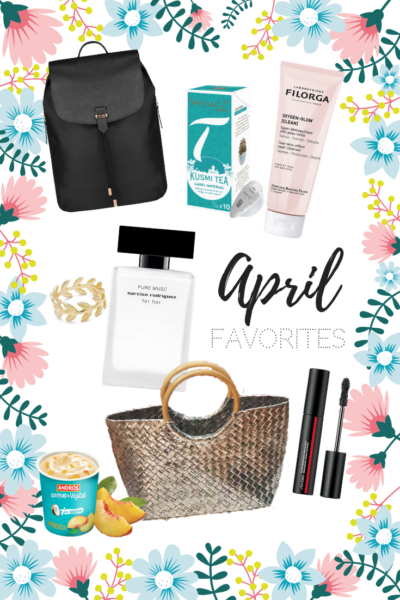 Mes favoris du mois d’avril